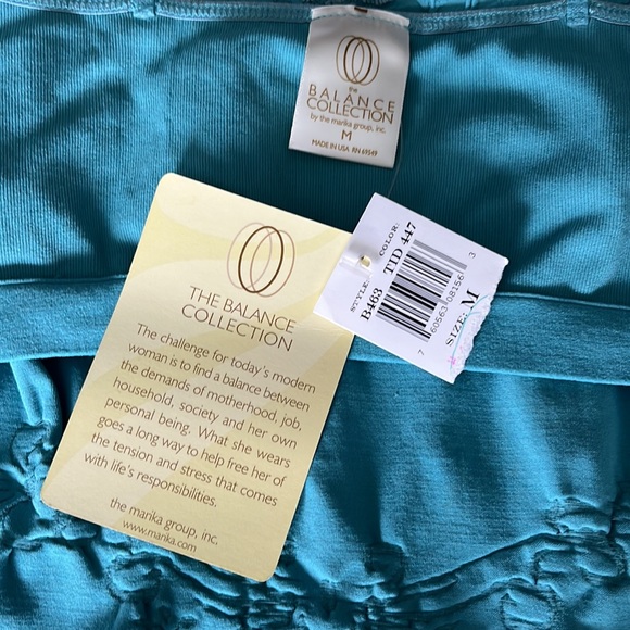 Balance Collection by Marika Blue Camisole M - Picture 10 of 11